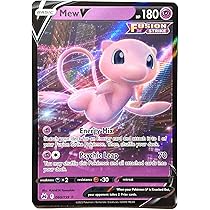 Mew V - 69/189 - Ultra Rare Sword & Shield Darkness Ablaze Singles